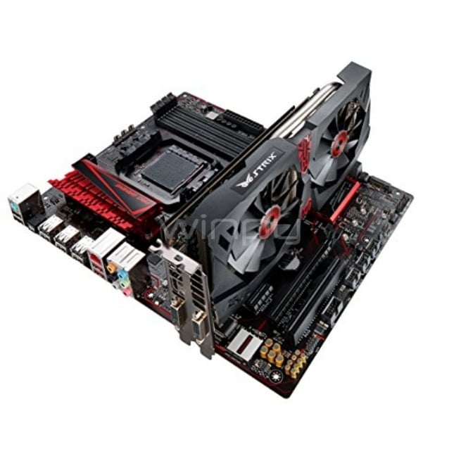 Placa Madre ASUS 970 Pro Gaming/Aura (AM3+, DDR3, ATX)