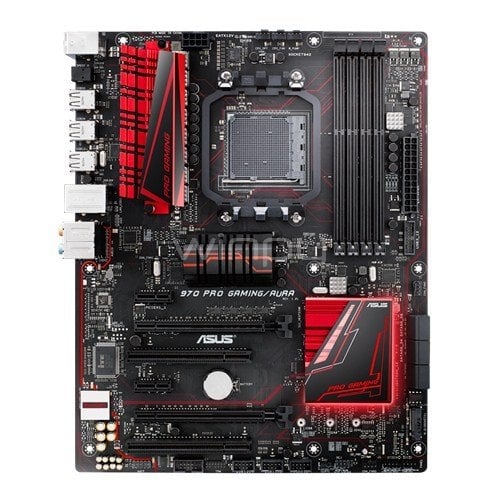 Placa Madre ASUS 970 Pro Gaming/Aura (AM3+, DDR3, ATX)