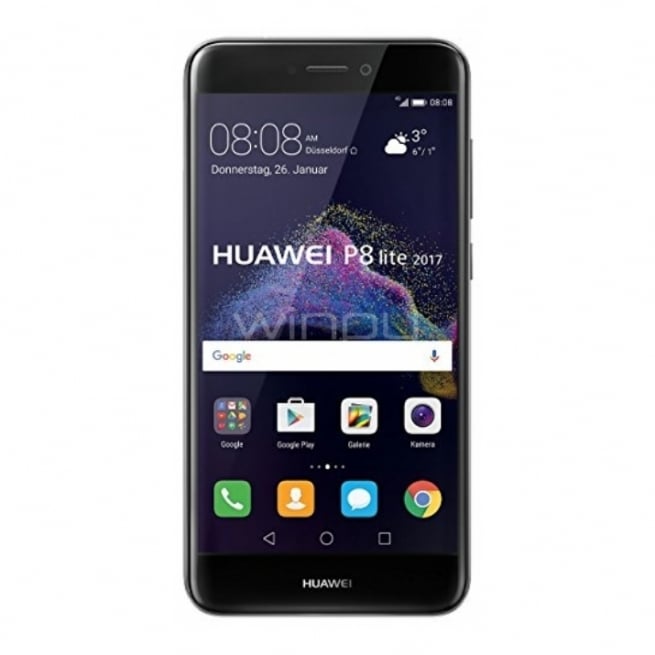 Celular Huawei P9 Lite 2017 (LTE, 3GB RAM, 16GB, IPS 5,2 FHD, Android, Negro)