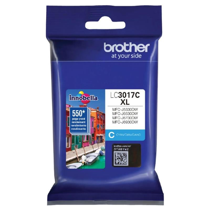 Cartucho de tinta cian Brother LC3017C