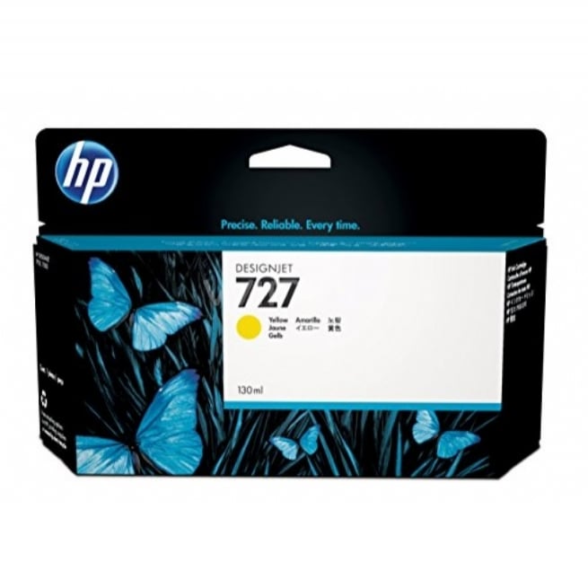 Cartucho de tinta HP 727 DesignJet amarillo de 130 ml (B3P21A)