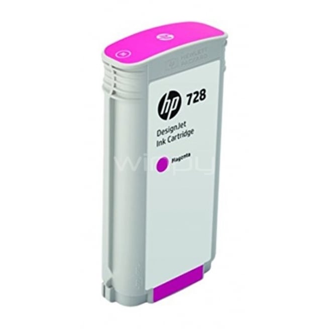 Cartucho de tinta HP DesignJet 728 magenta de 130 ml (F9J66A)