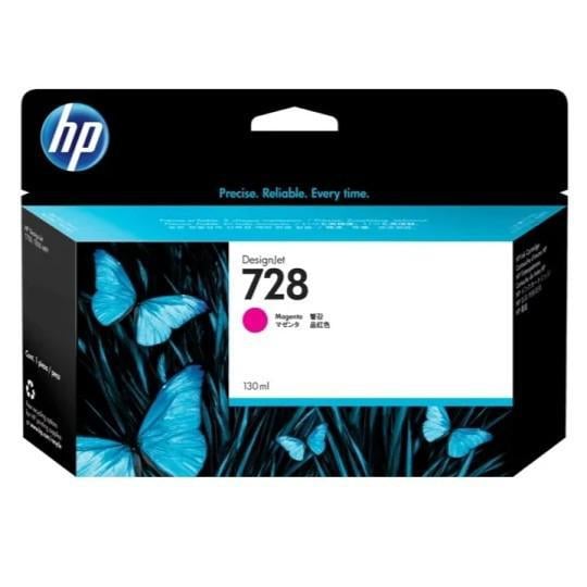 Cartucho de tinta HP DesignJet 728 magenta de 130 ml (F9J66A)