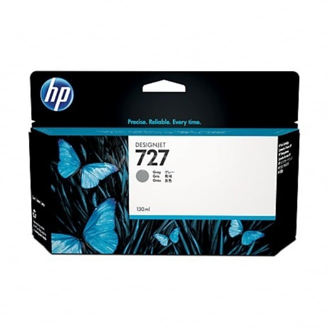 Cartucho de tinta HP 727 gris DesignJet de 130 ml (B3P24A)