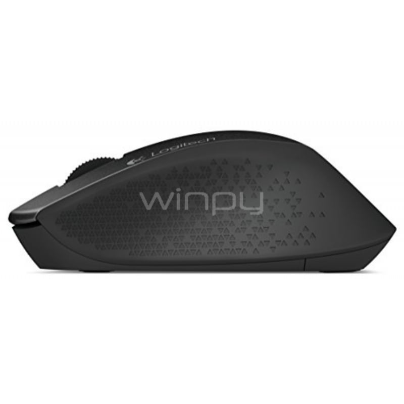 Combo Teclado mouse Logitech  MK345 (RF inalámbrico, Universal, QWERTY, Batería, Negro, Azul)