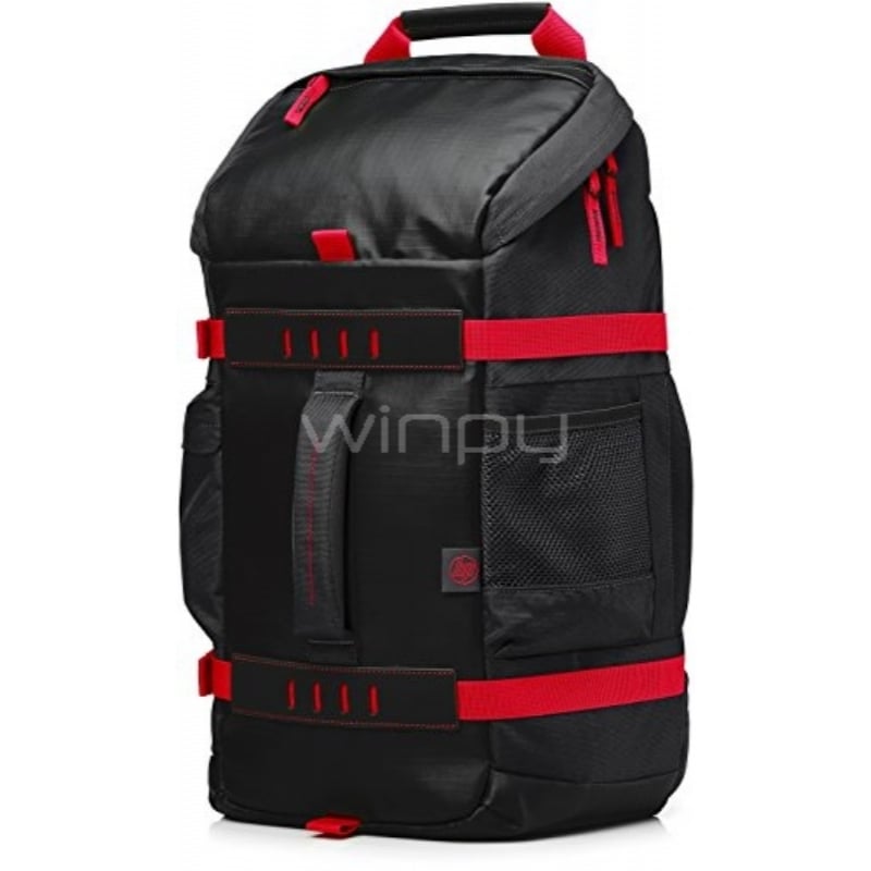 Mochila roja/negra Odyssey HP de 15,6 (X0R83AA)