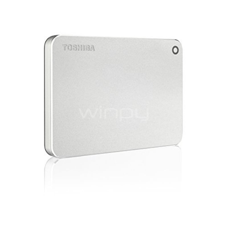 Disco duro externo Toshiba Canvio Premium de 3 TB - Silver