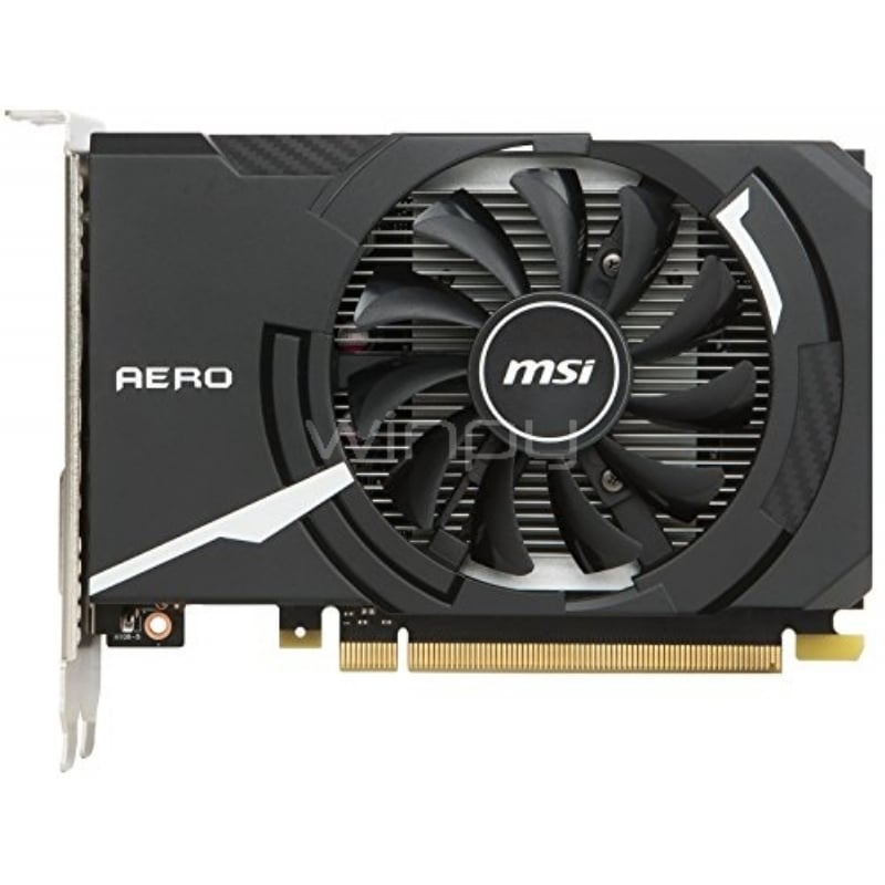 Tarjeta de Video MSI Nvidia Geforce GT 1030 AERO ITX 2G OC