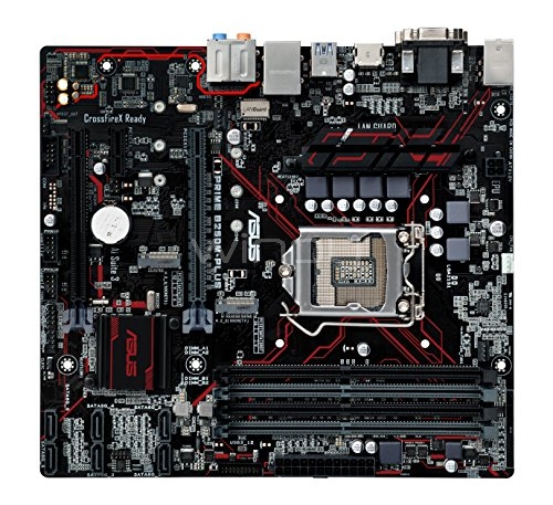 Placa Madre Asus PRIME B250M-PLUS (LGA1151, DDR4 2400, M2, Optane, mATX)