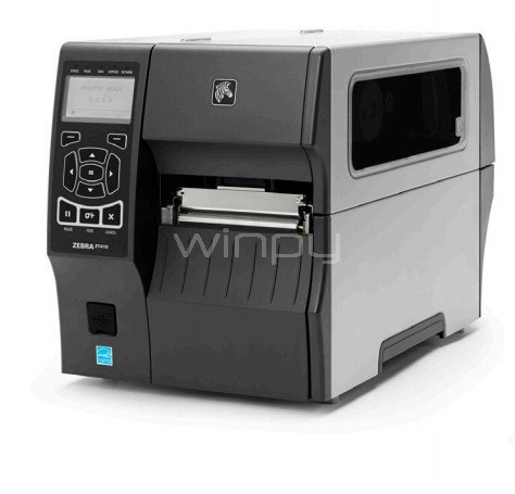 Impresora de transferencia térmica industrial Zebra ZT410 (USB, serie, Ethernet y Bluetooth 2,1)