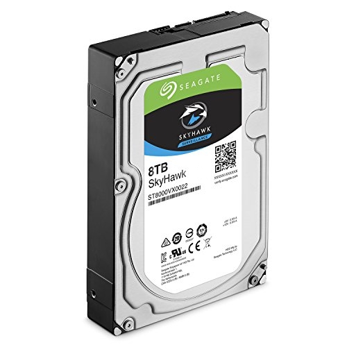 Disco duro Seagate SkyHawk de 8TB para videovigilancia (SATA, Formato 3.5)