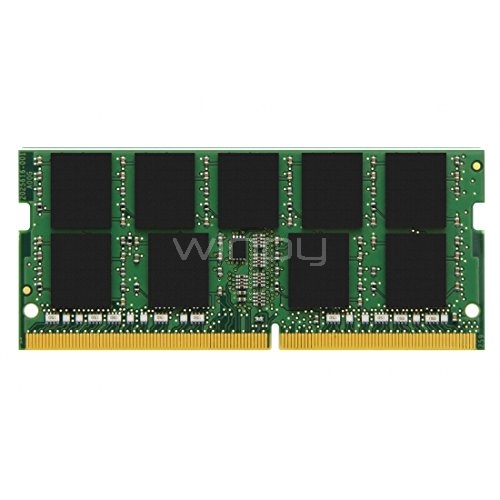 Memoria RAM Kingston de 4GB para notebook (DDR4, 2400MHz, SODIMM)