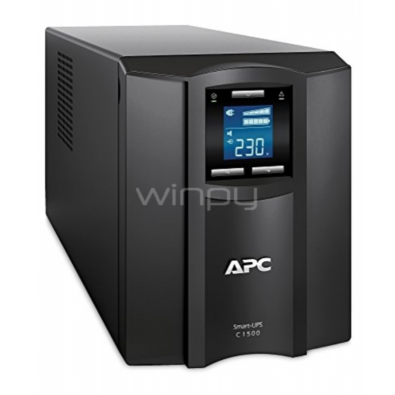 APC Smart-UPS C 1,500VA - SMC1500I - ( 900Watts / 1,5 kVA, Línea interactiva, Onda sinusoidal)