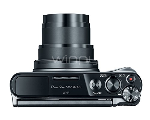 Cámara Canon PowerShot SX730 HS (Lente zoom equivalencia de 35 mm, Wi-Fi incorporado con NFC y Bluetooth, negro)