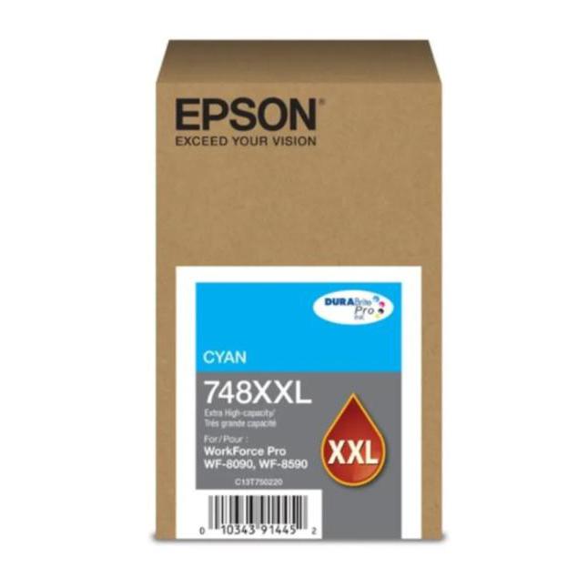 Cartucho de Tinta cian Extra Alta Capacidad Epson 748XXL