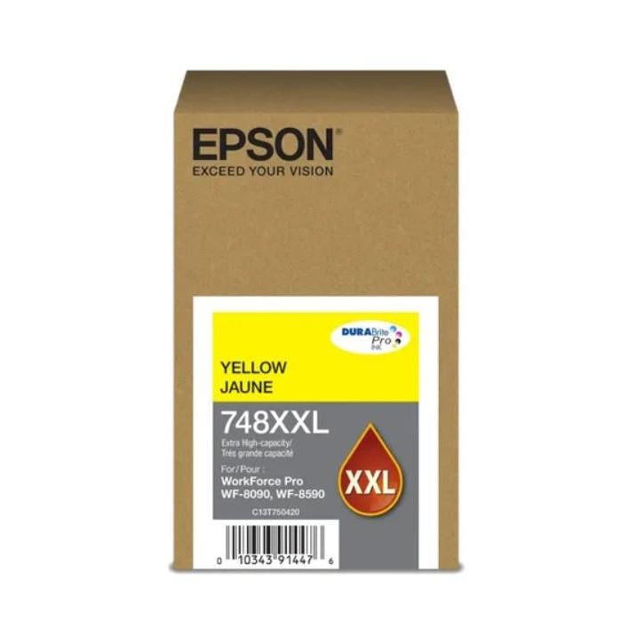 Cartucho de Tinta amarillo Extra Alta Capacidad Epson 748XXL