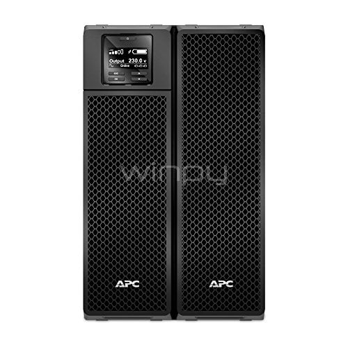 UPS APC Smart-UPS SRT de 10.000VA y 230V (Doble conversión, Alta densidad)