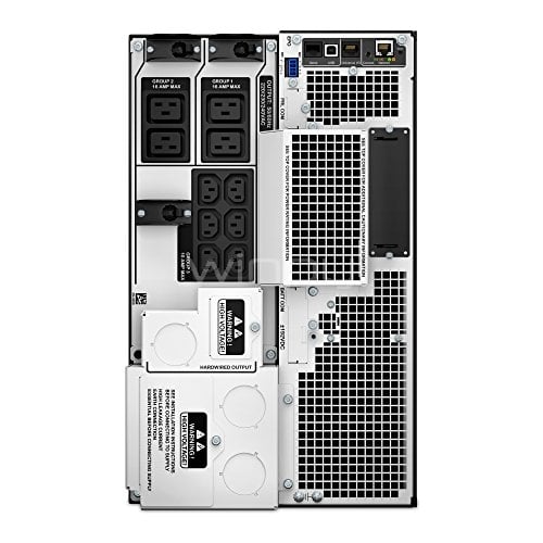 UPS APC Smart-UPS SRT de 10.000VA y 230V (Doble conversión, Alta densidad)
