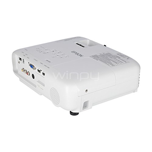 Proyector Epson PowerLite U42+ (3LCD, 3600 lúmenes, Full HD, Wireless-HDMI-VGA-USB)