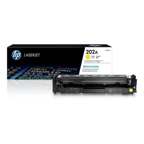 Cartucho de tóner original LaserJet HP 202A amarillo (CF502A)