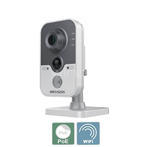 Cámara IP Hikvision para interiores con vision nocturna (FullHD a 30fps, IR 10m, PoE, WIFI, micro SD)