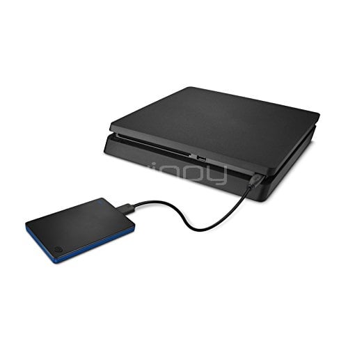 Disco Duro Externo Seagate para Playstation 4 de 2TB (USB 3.0, Negro/Azul)