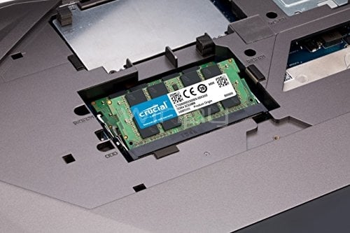 Memoria RAM Crucial de 4 GB (DDR4, 2400 MHz, SODIMM) | CT4G4SFS824A
