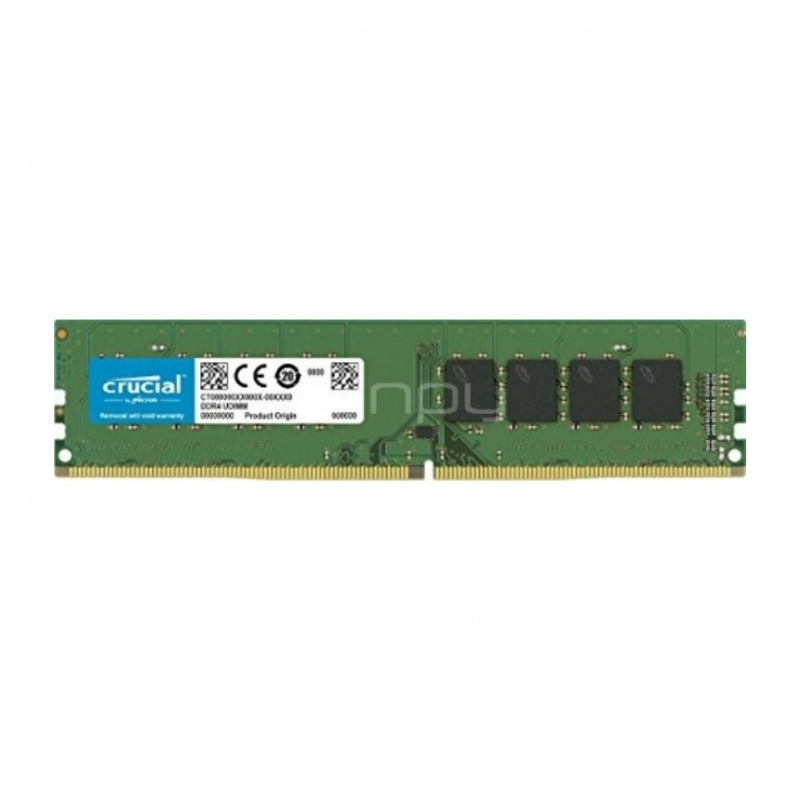 CRUCIAL ADATA DDR4 16GB 2666MHz メモリ 4枚 Memoria RAM Crucial de 16GB (DDR4, 2666Mhz, PC4-21300, 288-Pin