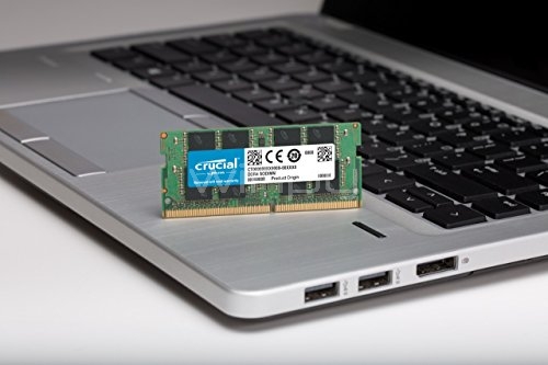 Memoria RAM Crucial de 16GB (DDR4, 2666MHz, CL19, 260pines, SODIMM