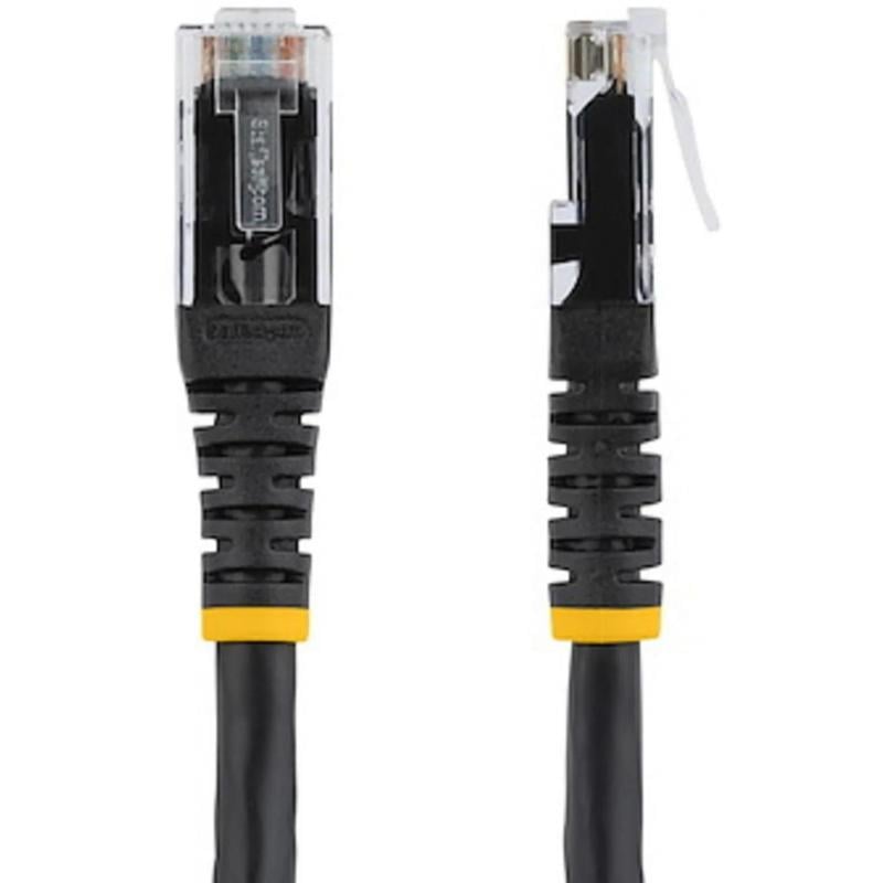 Cable de 1.8m de Red Ethernet Cat6 UTP RJ45 ETL Moldeado - Negro - StarTech