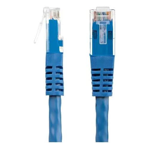Cable de Red 22.8m Categoría Cat6 UTP RJ45 Gigabit Ethernet ETL - Patch Moldeado - Azul - StarTech