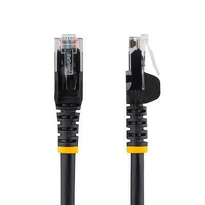 Cable de Red Ethernet Snagless Sin Enganches Cat 6 Cat6 Gigabit 3m - Negro - StarTech