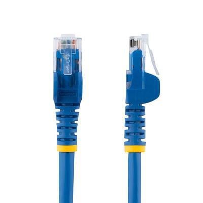 Cable de Red 2,1m Categoría Cat6 UTP RJ45 Gigabit Ethernet ETL Patch Moldeado Snagless - Azul - StarTech
