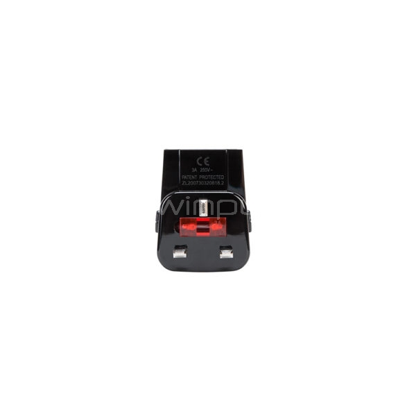 Adaptador de Corriente Targus para Viajes con 2 puertos de carga USB