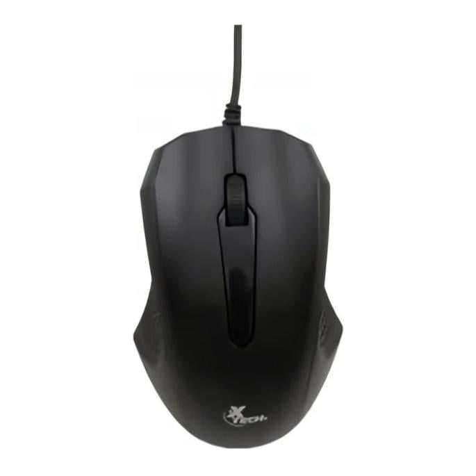 Mouse óptico con cable Xtech (USB, 1000dpi, Negro)