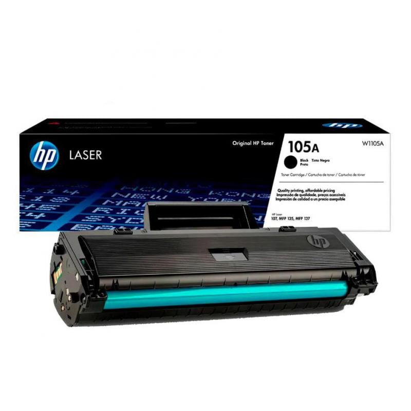 Cartucho de tóner HP 105A negro (W1105A)