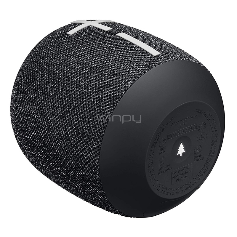 Parlante Inalámbrico Logitech UE WonderBoom (Impermeable, Bluetooth, Negro) - Winpy.cl
