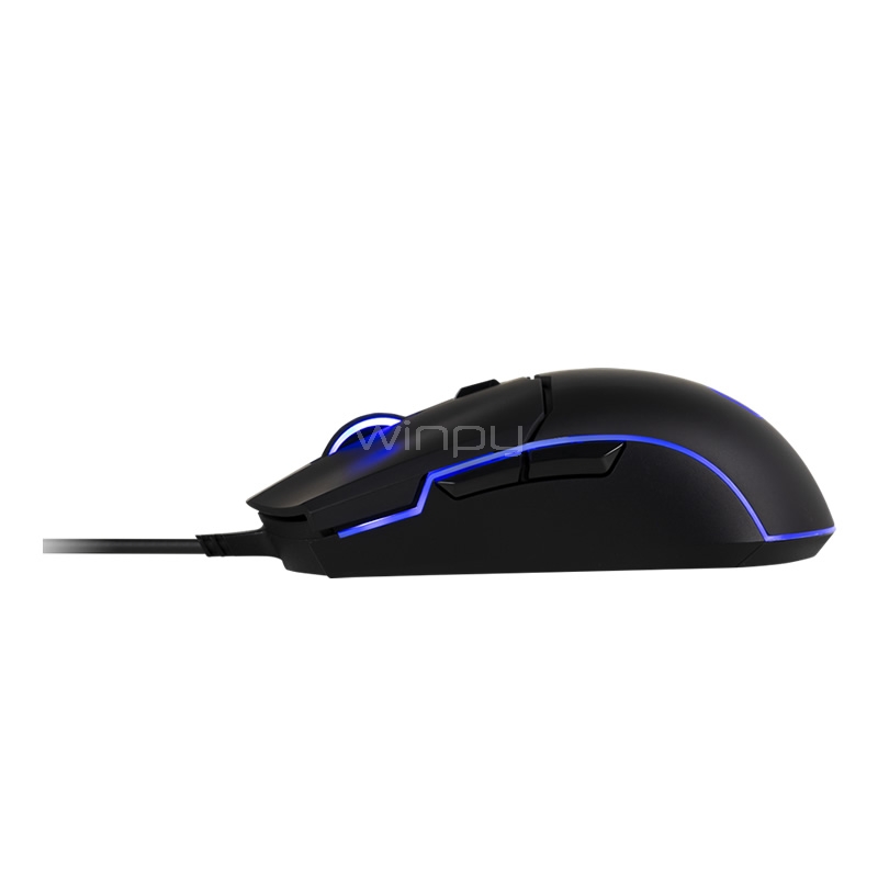 Mouse Gamer Cooler Master CM110 (RGB, 6.000 DPI, Negro)