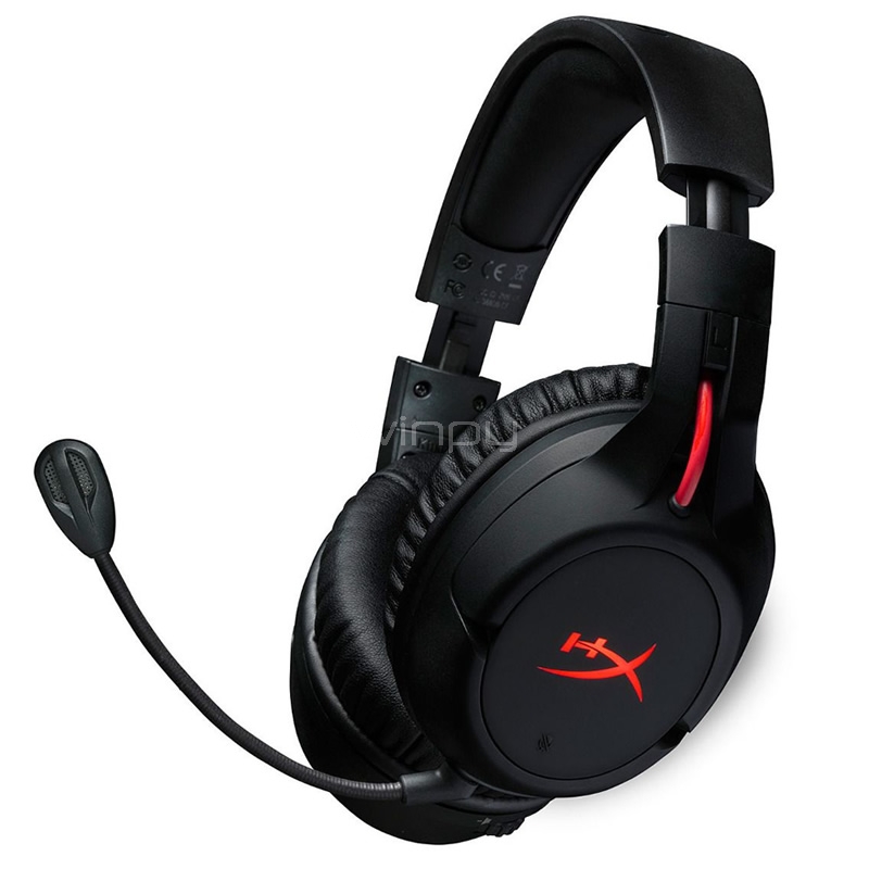 Audífonos Inalámbricos HyperX Cloud Flight (20.000Hz, PC, PS4, PS4 Pro, Negro)