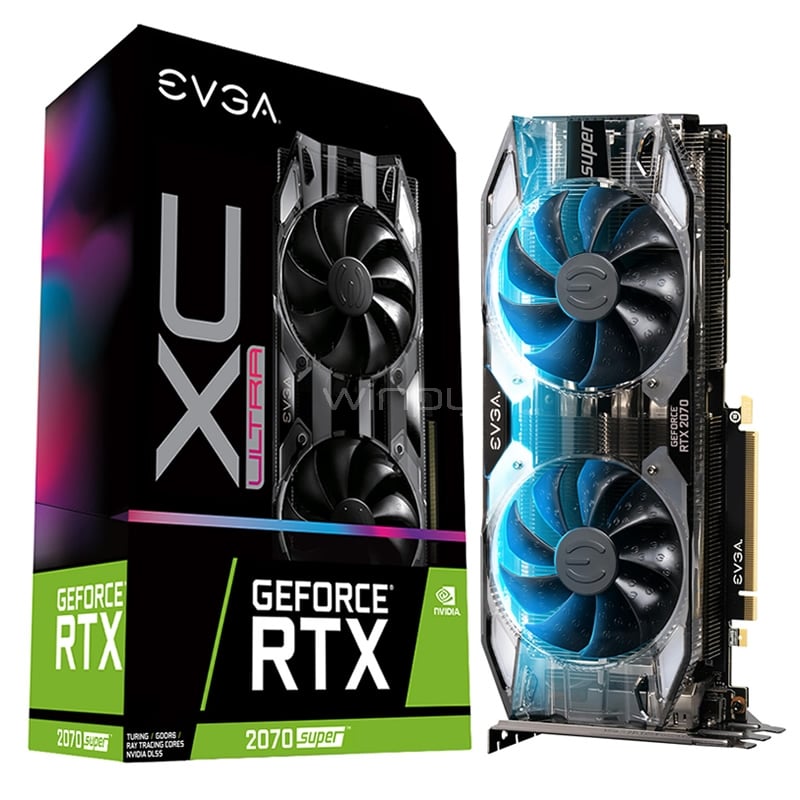 Tarjeta de vídeo EVGA GeForce RTX 2070 SUPER XC de 8GB GDDR6 - 08G