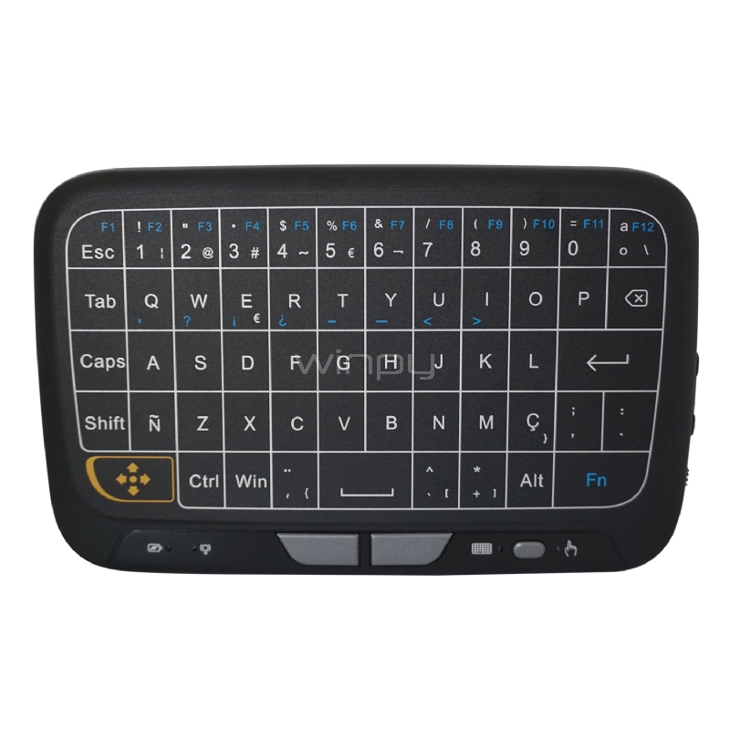 Este teclado inalámbrico portátil con 'touchpad' se conecta a tablets,  móviles y ordenadores - Showroom
