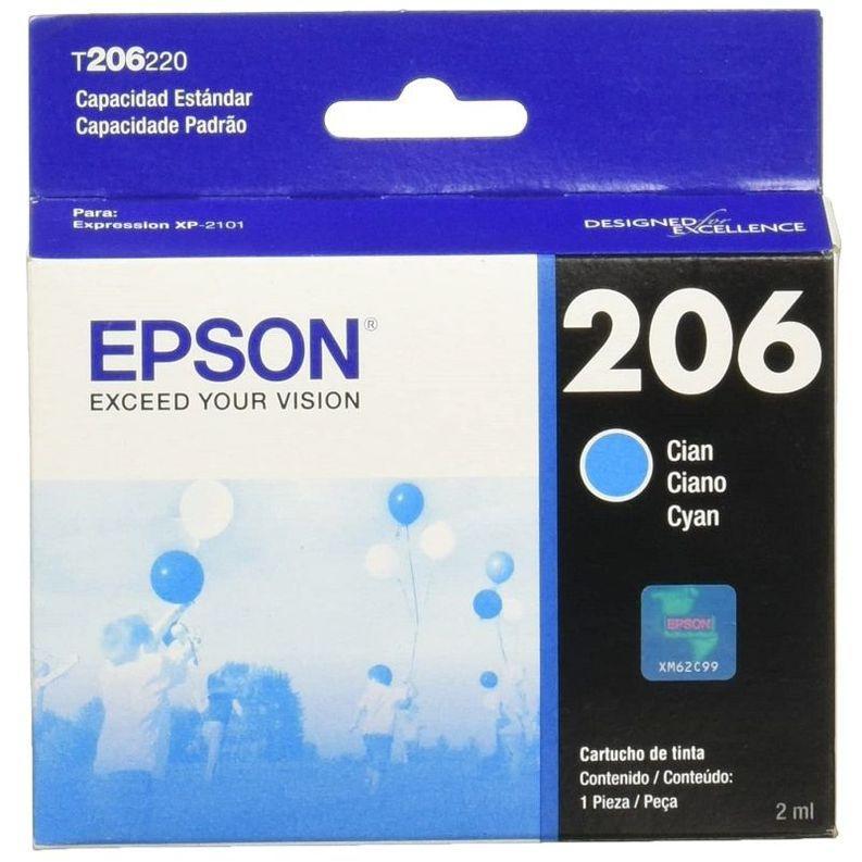 Cartucho de Tinta Epson T206 Cian 