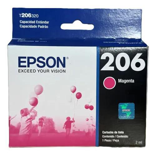 Cartucho de Tinta Epson T206 Magenta 