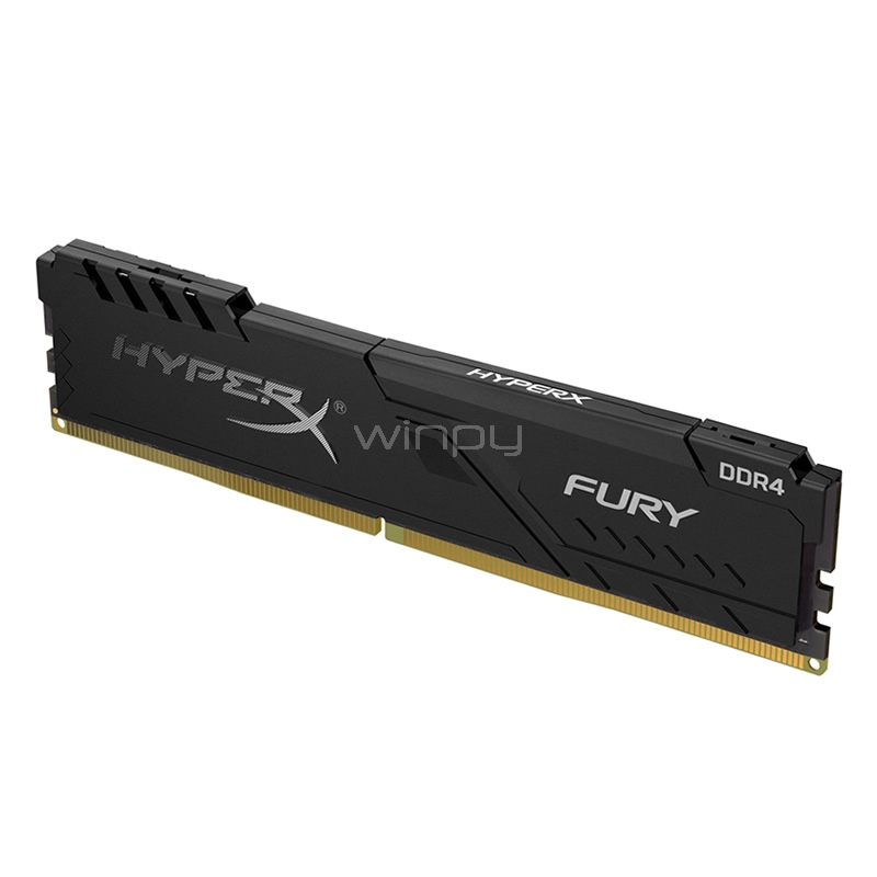 Memoria RAM HyperX Fury de 4GB (DDR4, 3000MHz, CL15, DIMM)