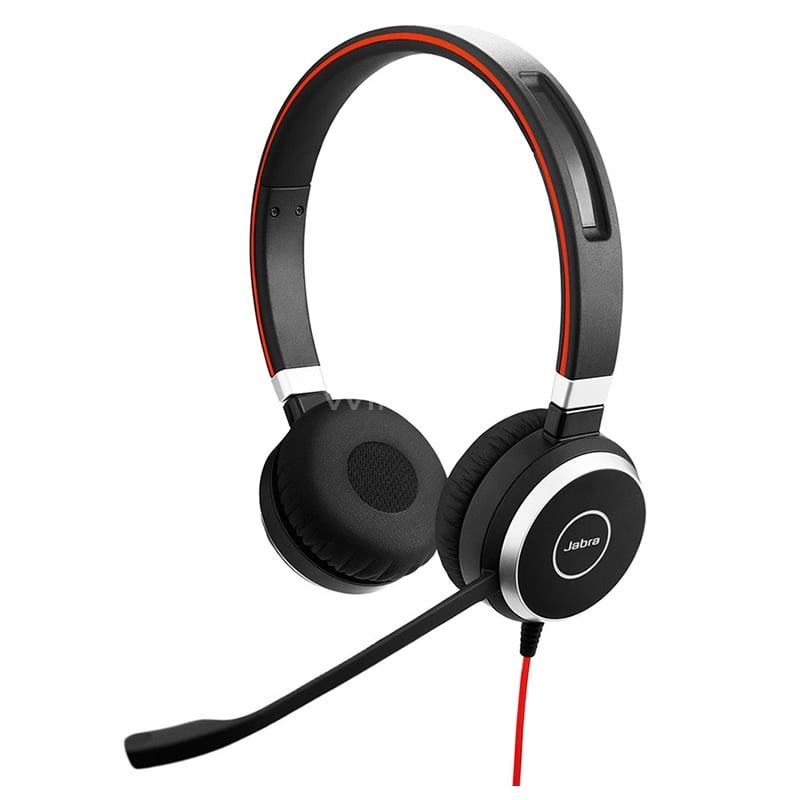 Auricular Jabra EVOLVE 20 Stéreo (USB, 10.000Hz, Negro)