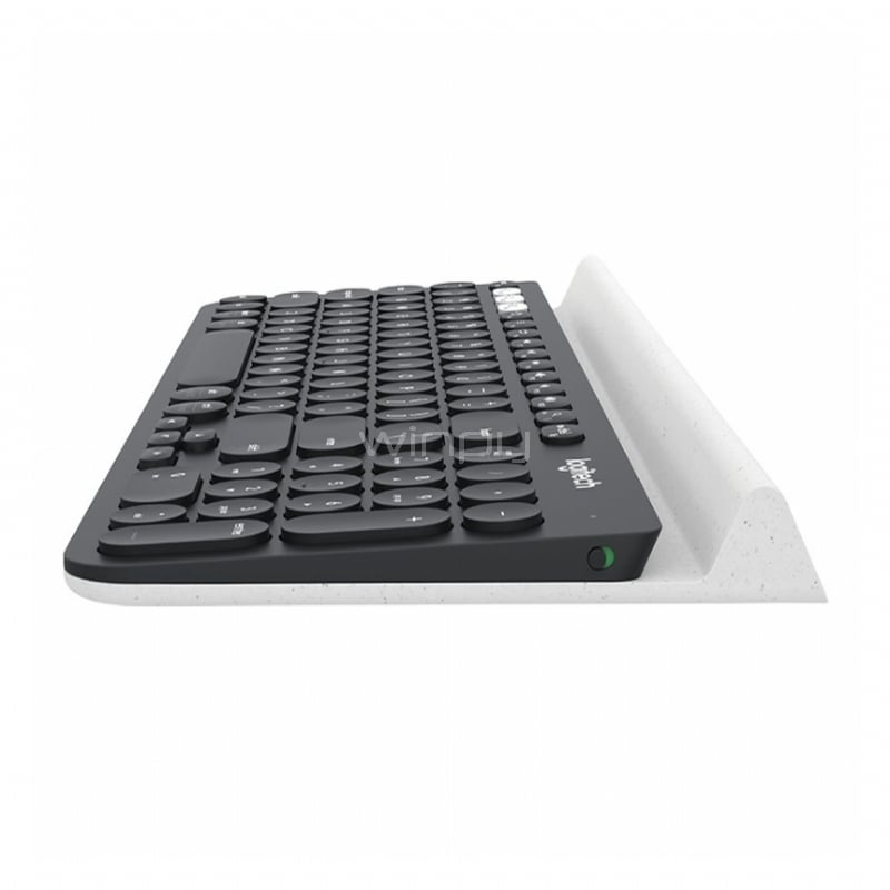 Teclado Logitech K780 Wireless Multidispositivo (Bluetooth, Español, Negro)