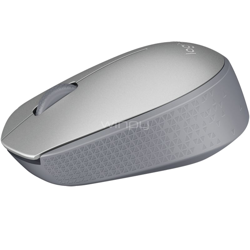 Mouse Inalambrico Logitech M170 Silver (Receptor USB, Alcance 10m)
