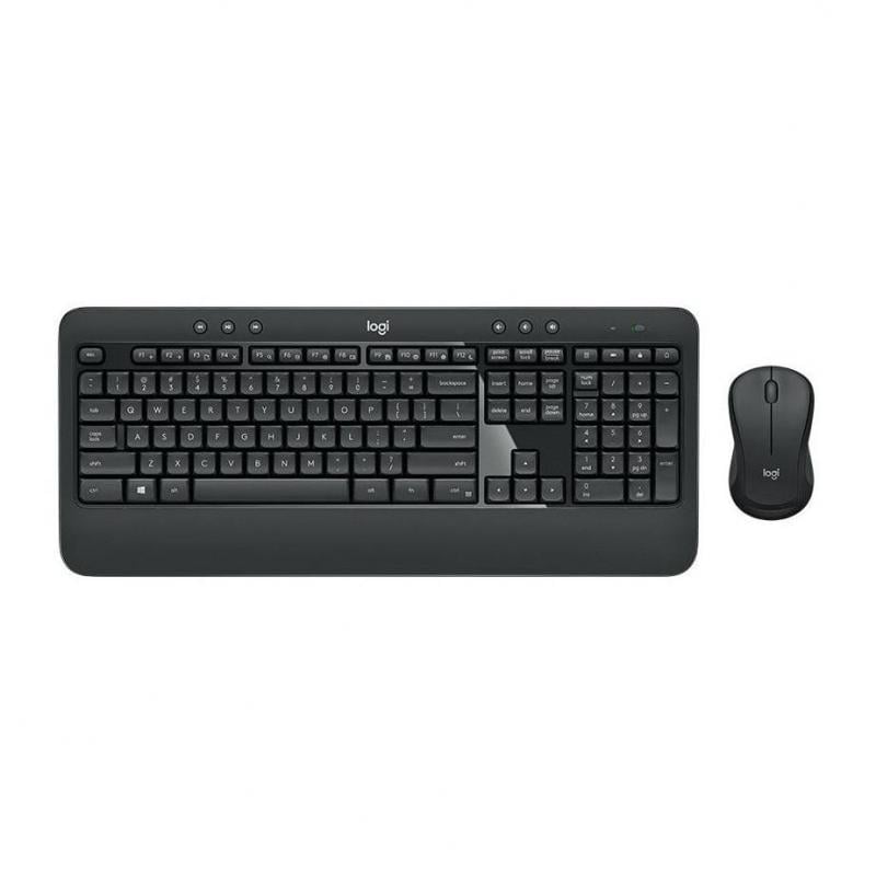 Kit Teclado + Mouse Inalámbrico Logitech MK540 Advanced  (USB, Negro)