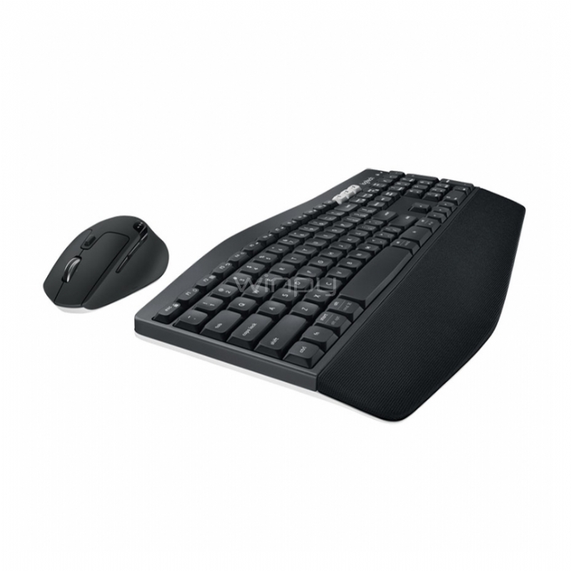 Kit inalambrico Mouse + Teclado Logitech MK850 (Bluetooth, Negro)