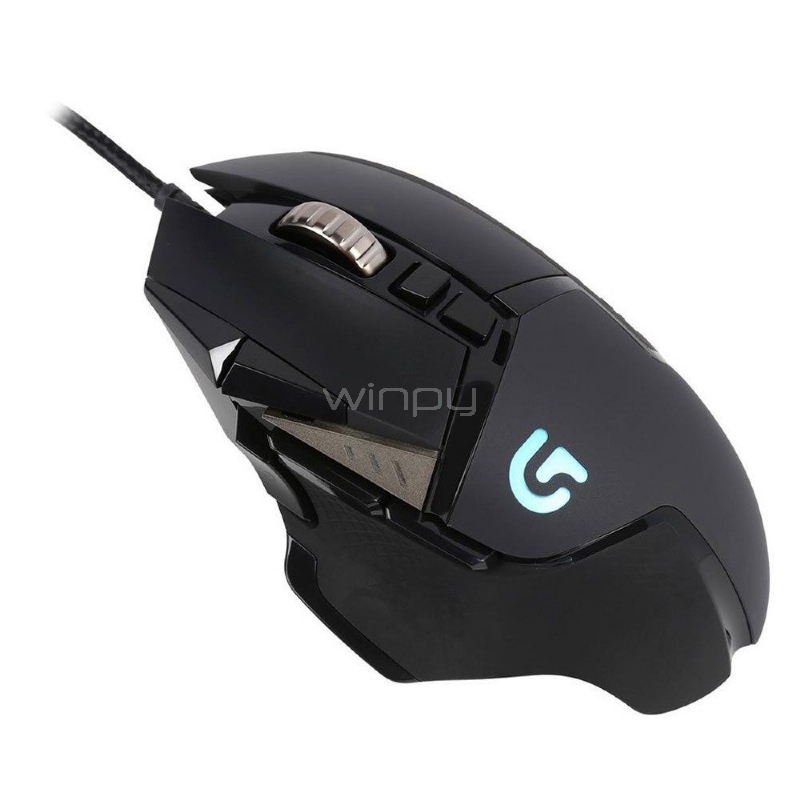 Mouse Gamer Logitech G502 HERO (16Kdpi, 11 Botones, Peso ajustable)